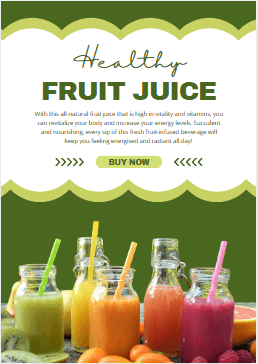Fruit Juice Poster